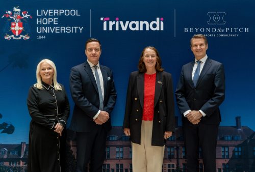 members of Trivandi with the VC