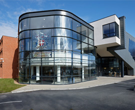 Shot of EDEN building