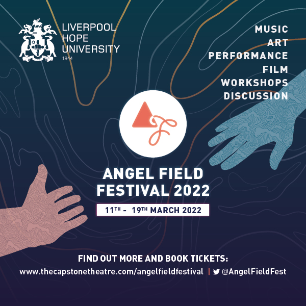 poster image for the angel field festival 2022