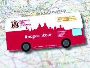 Hope on tour bus image