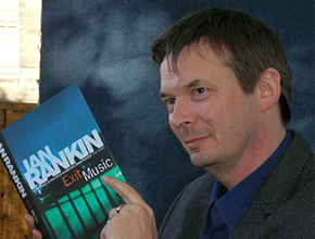 Author Ian Rankin reading extract from his book