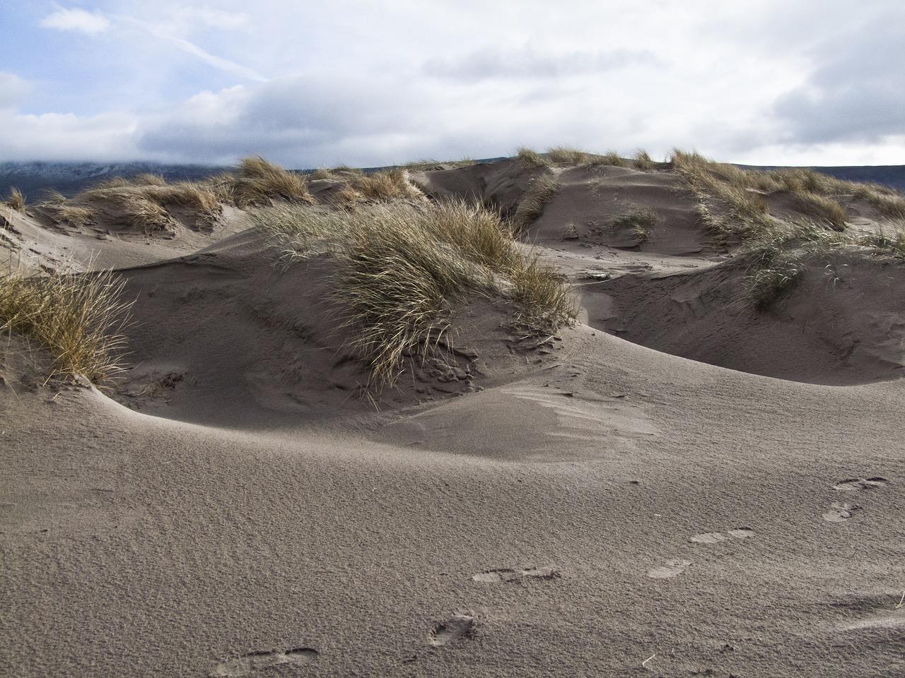 sand dune in wales